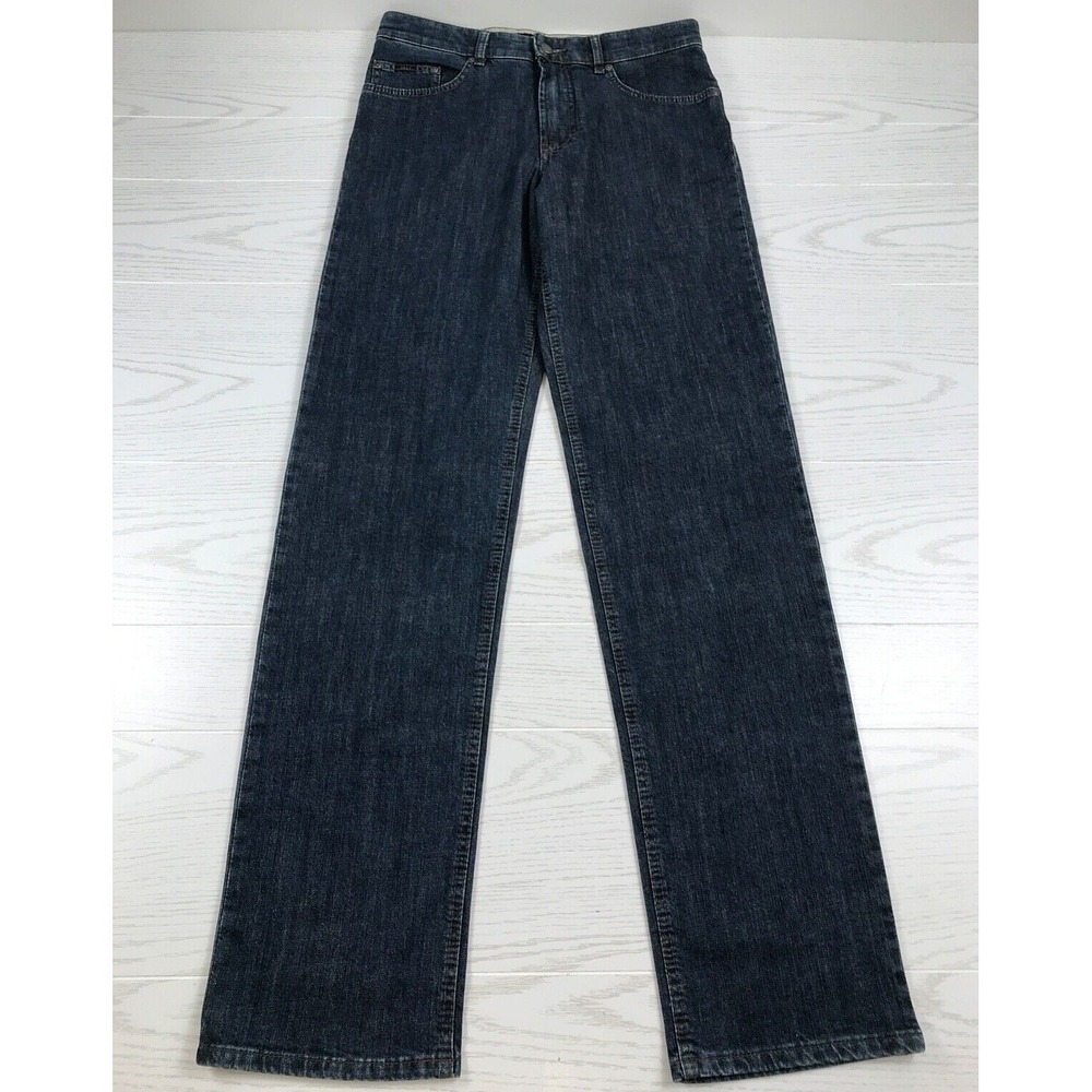 Brax Carlos Denim Jeans Men 32x36 Blue Cotton Blend Straight Leg Preppy NWOT